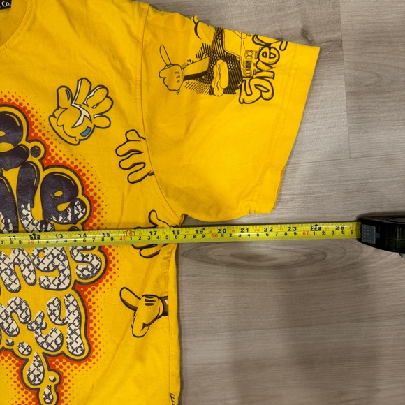 5ive Jungle &Co Kings County Yellow Men’s Medium Tshirt - Picture 4 of 10